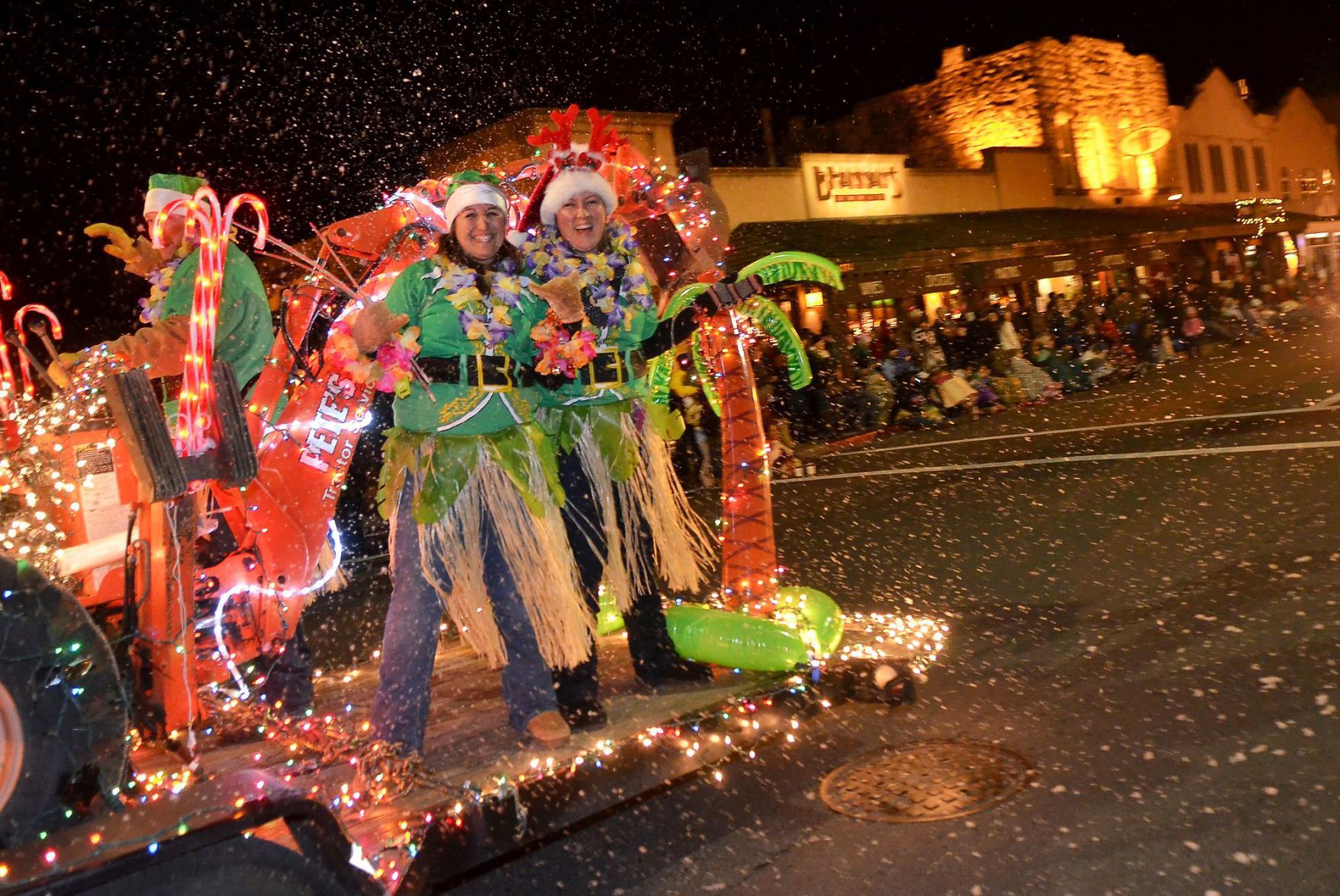 Calistoga's 18th Annual Lighted Tractor Parade